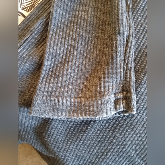 PacSun John Galt Gray hooded lightweight open front cardigan size Large - Picture 5 of 6